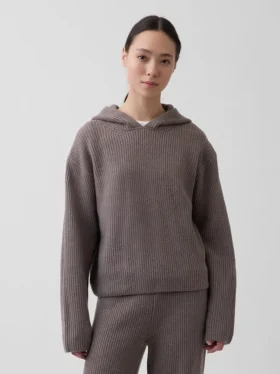 CashSoft oversized hettegenser med shaker-mønster