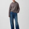 CashSoft oversized hettegenser med shaker-mønster