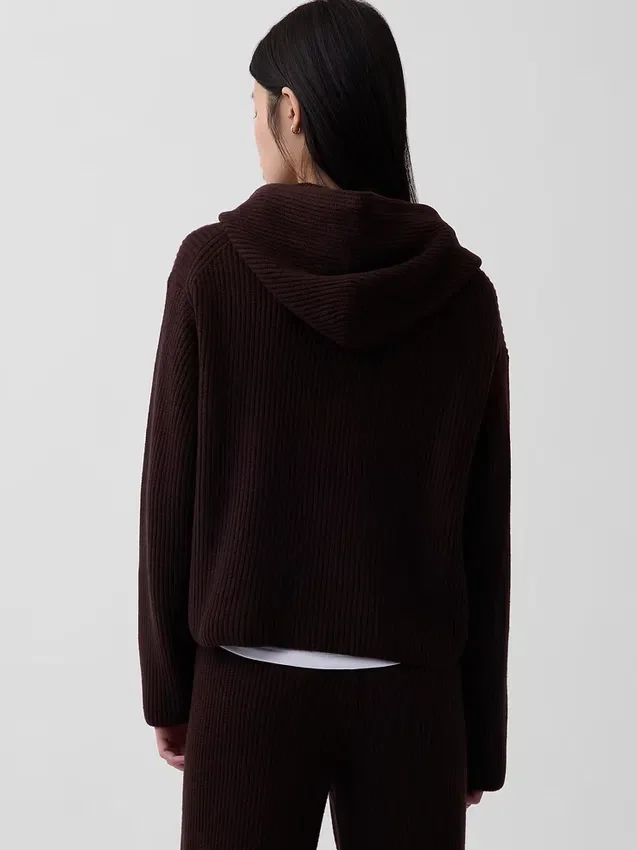 CashSoft oversized hettegenser med shaker-mønster