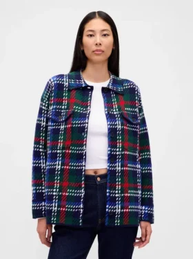 CashSoft oversized skjortejakke