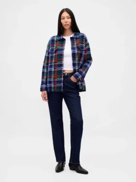 CashSoft oversized skjortejakke