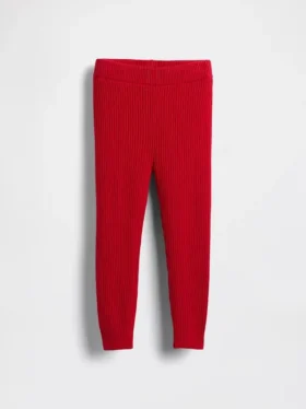 CashSoft-ribbestrikkede leggings for Baby og Småbarn