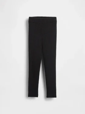 CashSoft-ribbestrikkede leggings for Baby og Småbarn