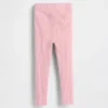 CashSoft-ribbestrikkede leggings for Baby og Småbarn