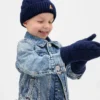 CashSoft-sett med strikket lue og votter for Baby og Småbarn