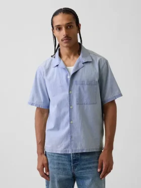 Chambray-resortskjorte