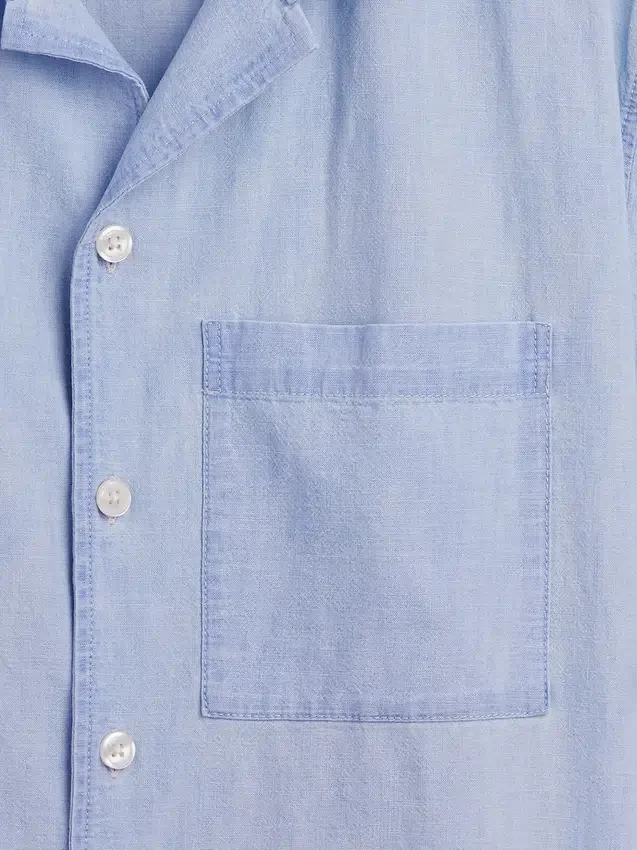 Chambray-resortskjorte