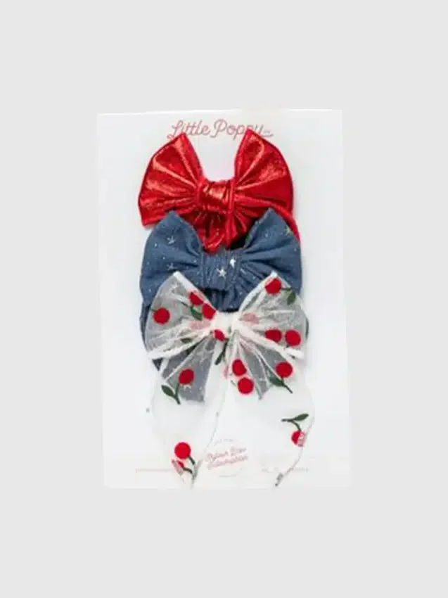 Cherry-sløyfeklips-settet