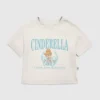 Cinderella-T-skjorte med grafisk trykk for småbarn