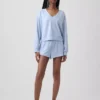 Cloudlight oversized genser
