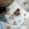 Comfy Cubs babyteppe i musselin