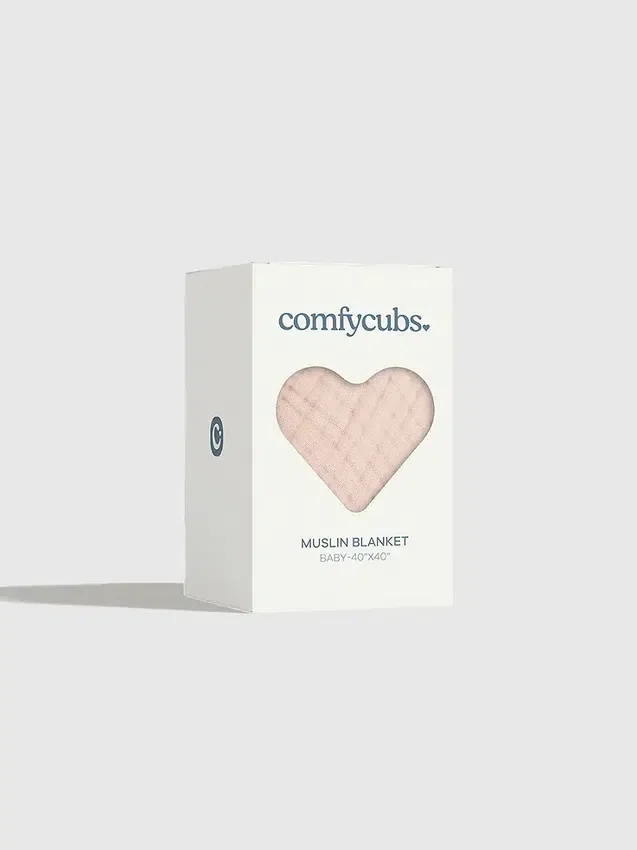 Comfy Cubs babyteppe i musselin