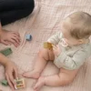 Comfy Cubs babyteppe i musselin