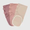 Comfy Cubs Easy Swaddle-tepper med glidelås