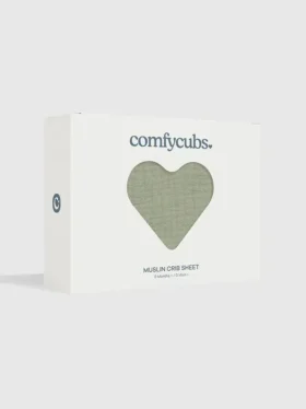 Comfy Cubs muslin-laken til barneseng