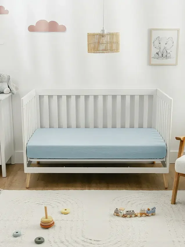 Comfy Cubs muslin-laken til barneseng
