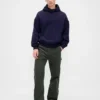 Corduroy «90S» løse tømmerbukser