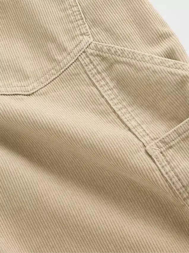 Corduroy «90S» løse tømmerbukser