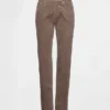 Corduroy-bukser med lav midje i 90-tallsstil, slank og rett passform