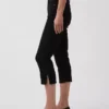 Cropped capri-Jeans med høy midje