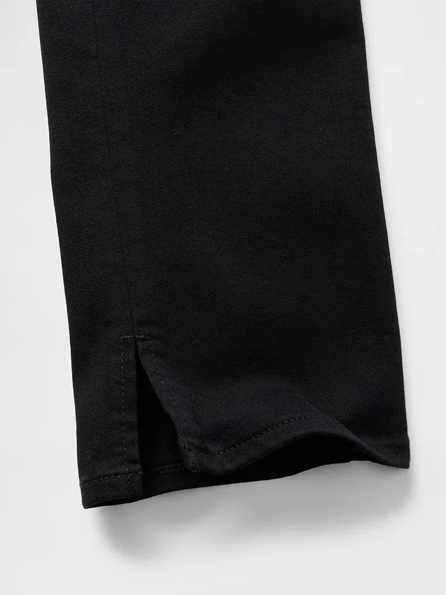 Cropped capri-Jeans med høy midje
