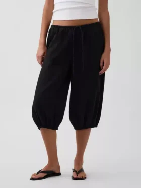 Culotte-bukser i bomullsgasbind