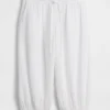 Culotte-bukser i bomullsgasbind