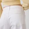 Culotte-Jeans med høy midje