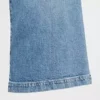 Culotte-Jeans med høy midje