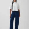Curvy High Rise Barrel-Jeans