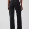 Curvy High Rise Stride-jeans med vide ben