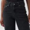 Curvy High Rise Stride-jeans med vide ben