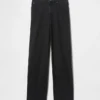 Curvy High Rise Stride-jeans med vide ben