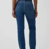 Curvy høyt liv '90-talls slanke, rette Jeans