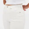 Curvy høyt liv '90-talls slanke, rette Jeans