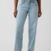 Curvy lavt liv, løse Jeans i 90-tallsstil