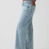 Curvy lavt liv, løse Jeans i 90-tallsstil