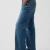 Curvy lavt liv, løse Jeans i 90-tallsstil