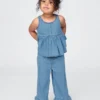 Denim-antrekk med volanger for Baby og Småbarn
