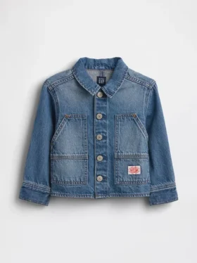Denim-arbeidsjakke for Baby og Småbarn
