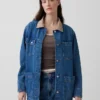 Denim-barnjakke
