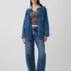 Denim-barnjakke