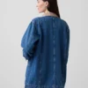 Denim-barnjakke