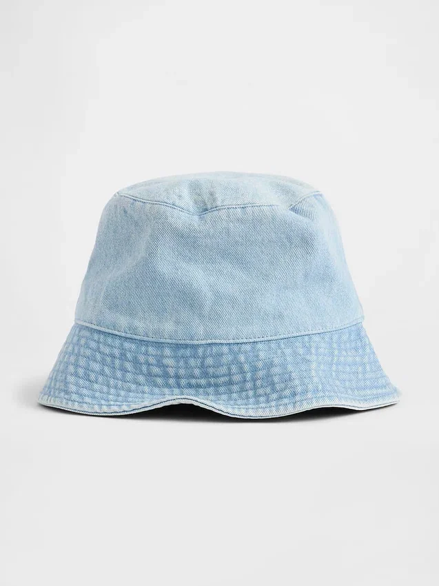 Denim-bøttehatt