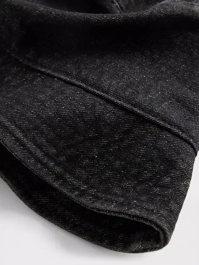 Denim-bøttehatt