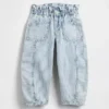 Denim-jeans med striper og hestesko-mønster for Baby og Småbarn