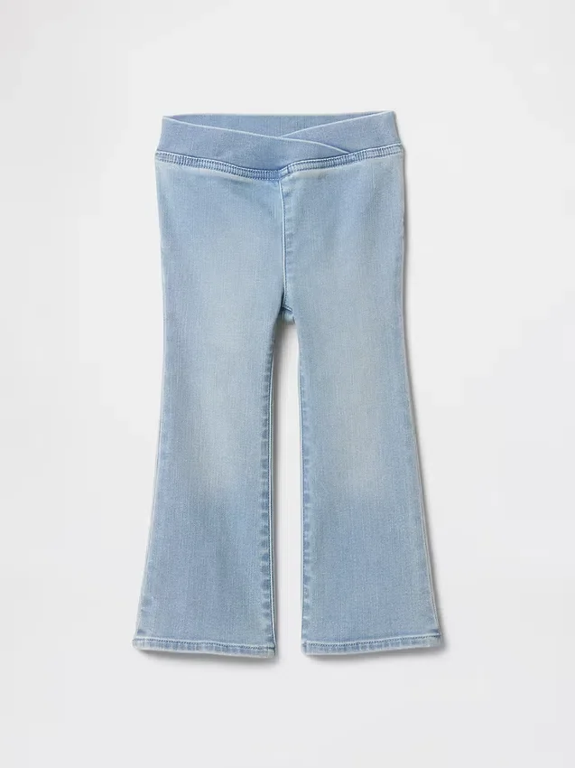 Denim-jeggings med vid ben for Baby og Småbarn