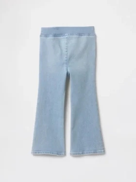 Denim-jeggings med vid ben for Baby og Småbarn