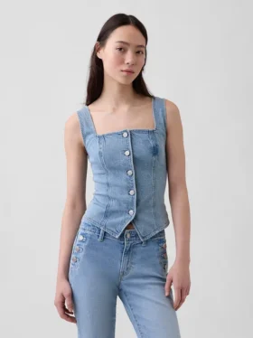 Denim-korsett-top