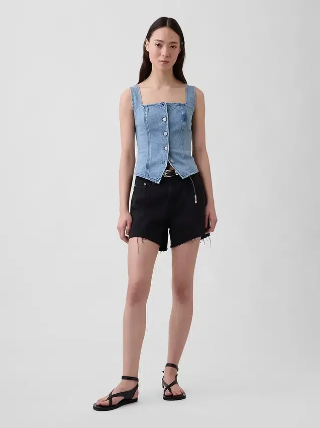 Denim-korsett-top
